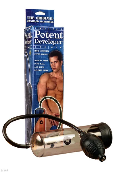 Pipedream Potent Developer 7.5" Penis Pump — image 6 of 6