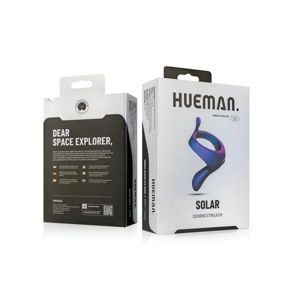 Hueman Solar Cock Ring With Vibrating Perineum — image 5 of 5