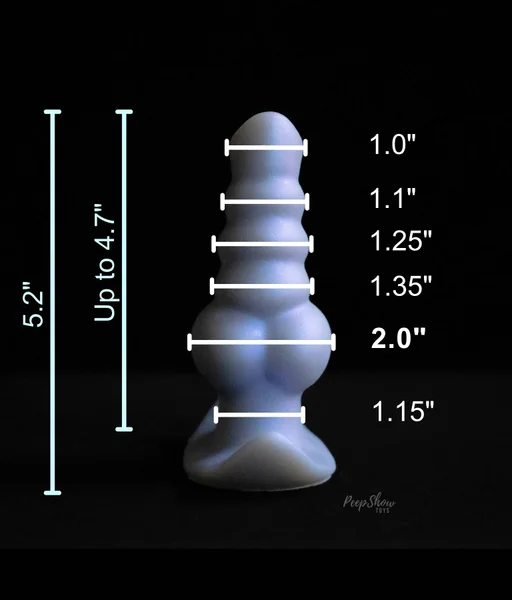 Swoll Squishy-Soft Silicone Knotted Plug — image 12 of 18