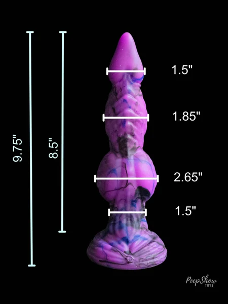 Drakith XXL Knot Dragon Dildo - Squishy-Soft Silicone — image 6 of 22