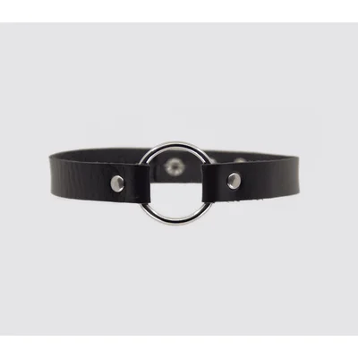 vegan oring bondage collar