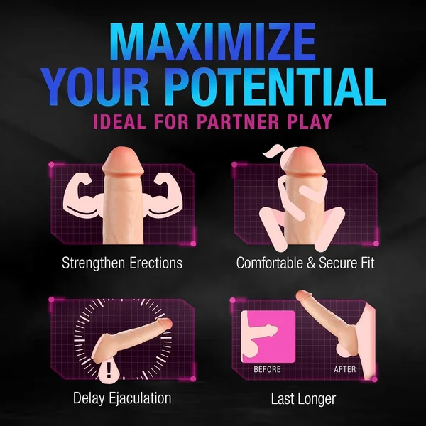 Performance Plus Thrive 2.5" Penis Xtender - Beige — image 5 of 6