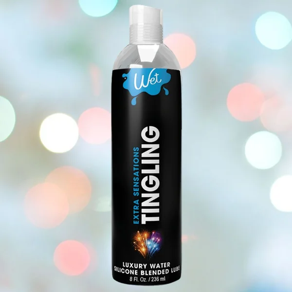 Wet Extra Sensations Tingling Water/Silicone Blend Based Lubricant — image 4 of 4
