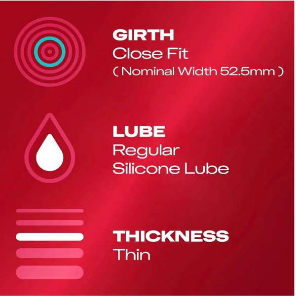 Durex Extra Sensitive Thin Close Fit Latex Condoms — image 3 of 7
