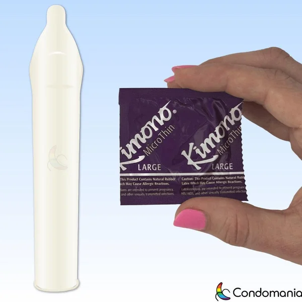 Kimono MicroThin Large Size Condoms — image 2 of 6