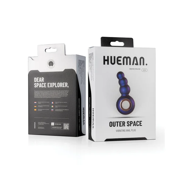 Hueman Outer Space Vibrating Beaded Anal Plug — image 5 of 5