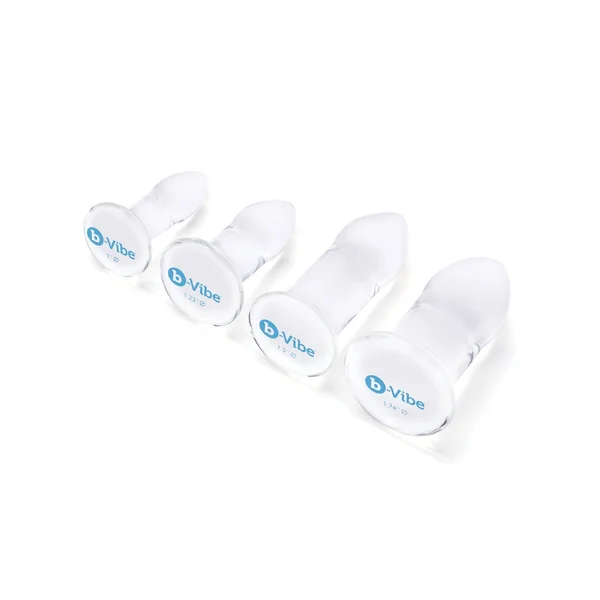 b-Vibe Glass Anal Dilator 4 pc Set — image 4 of 6