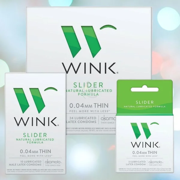 Okamoto Wink Slider Condoms — image 2 of 8