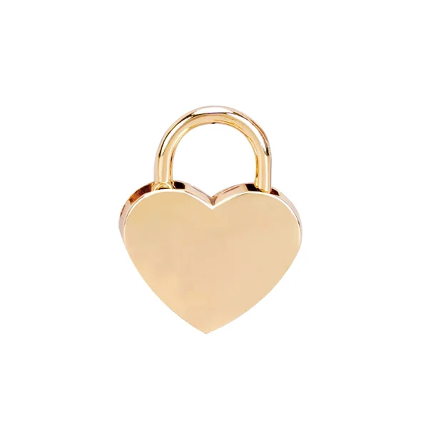 Gold Metal Chain Collar with Padlock — image 5 of 5