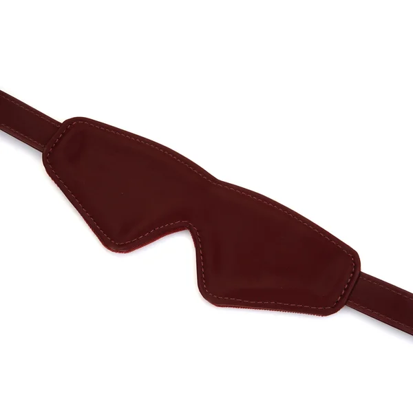 Metallic Shade Burgundy Vegan Blindfold — image 3 of 4