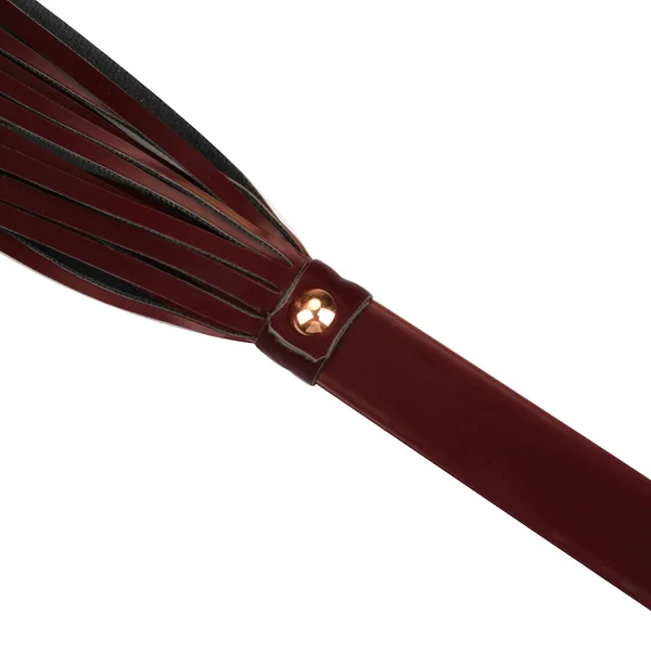 Metallic Shade Burgundy Vegan Flogger — image 5 of 7