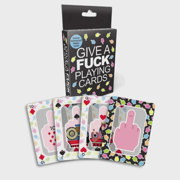 Little Genie Give A Fuck Waterproof Playing Cards — image 3 of 3
