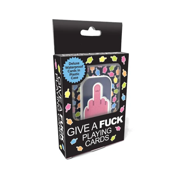 Little Genie Give A Fuck Waterproof Playing Cards — image 2 of 3