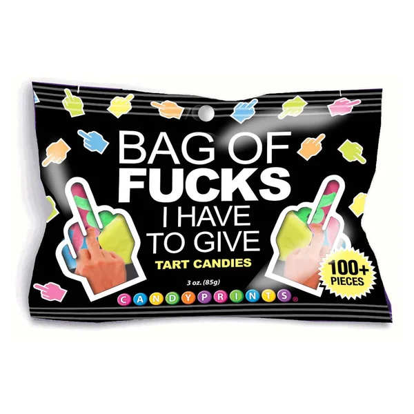 Little Genie Bag Of Fucks To Give Tart Candies — image 2 of 2