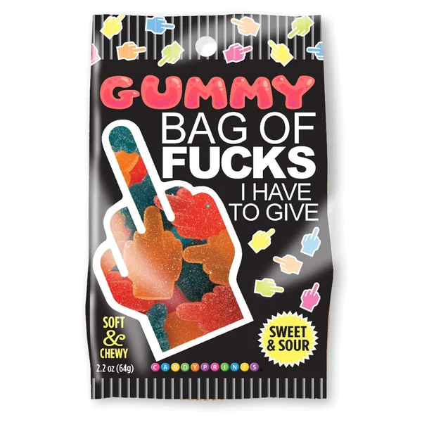 Little Genie Bag Of Fucks I Have To Give Sweet & Sour Gummies — image 2 of 2