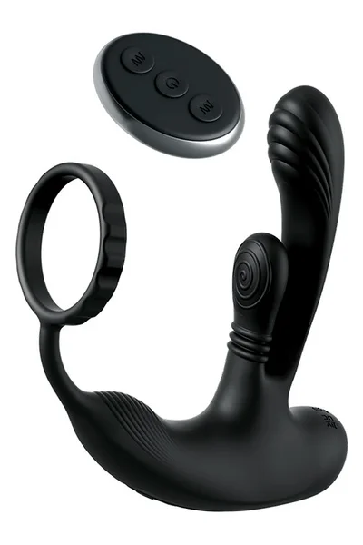 Pipedream Anal Fantasy Elite Ass-Gasm intiMotion 6.25" Rotating Prostate & Perinium Massager With Ball Strap — image 2 of 6
