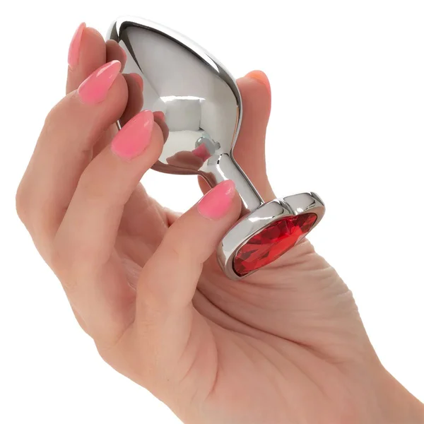Premium Heart Crystal Metal Plug — image 3 of 3