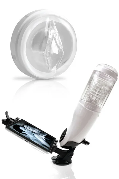 Pipedream Hands-Free Spinning & Thrusting Textured Masturbator — image 11 of 12
