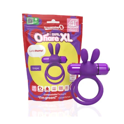 screaming o 4t ohare xl grape cock ring