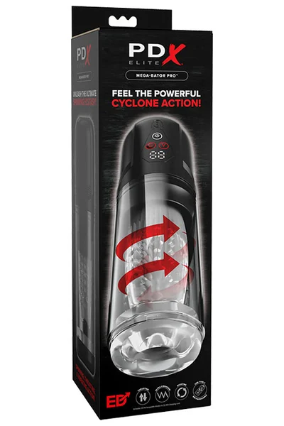 PDX Mega-Bator Pro 11.4" Spinning & Vibrating Masturbator — image 6 of 6