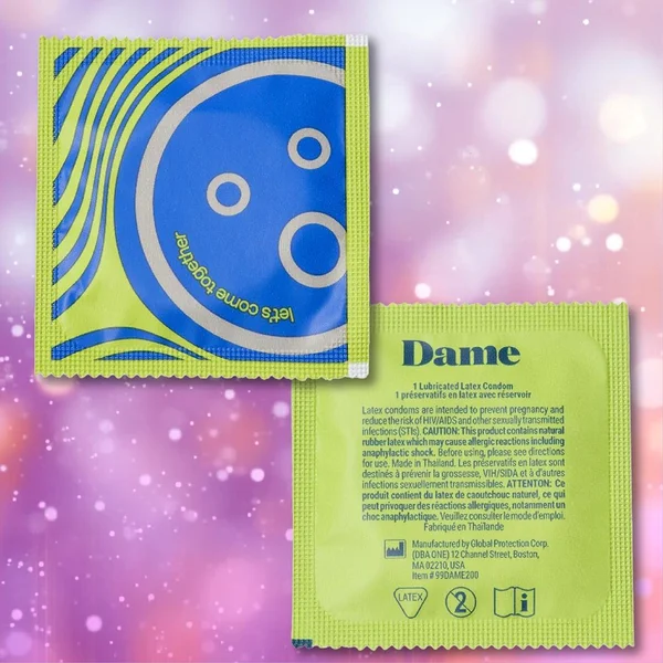 Dame Ultra-Thin Vegan Friendly Latex Condoms — image 2 of 11