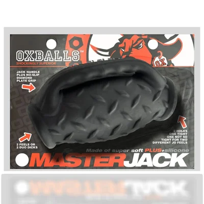 oxballs masterjack double penetration jo black ice masturbator