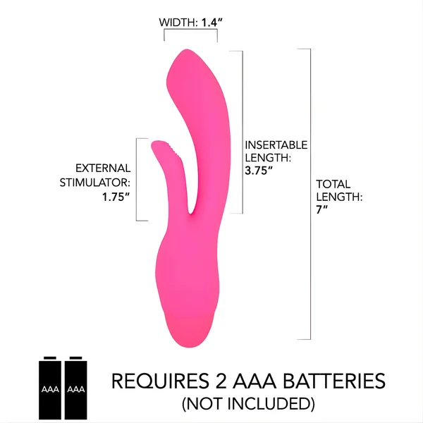 Silicone G-Spot Rabbit - Rubs Your Clit with Every Thrust! — image 9 of 10
