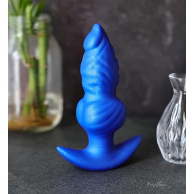 azuryn knotted expanding plug soft silicone