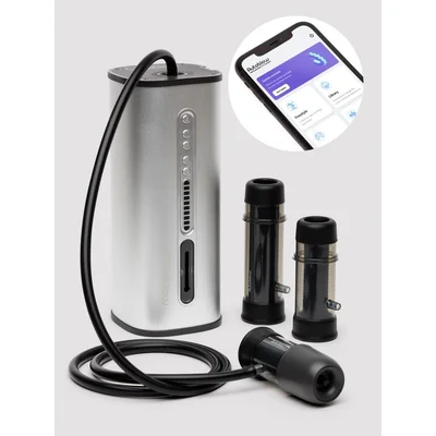 vacuglide 2 by autoblow suction aided milking machine silver