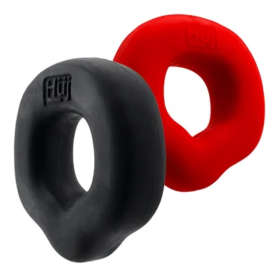 oxballs fit grips 2 pack ergo fit cock rings