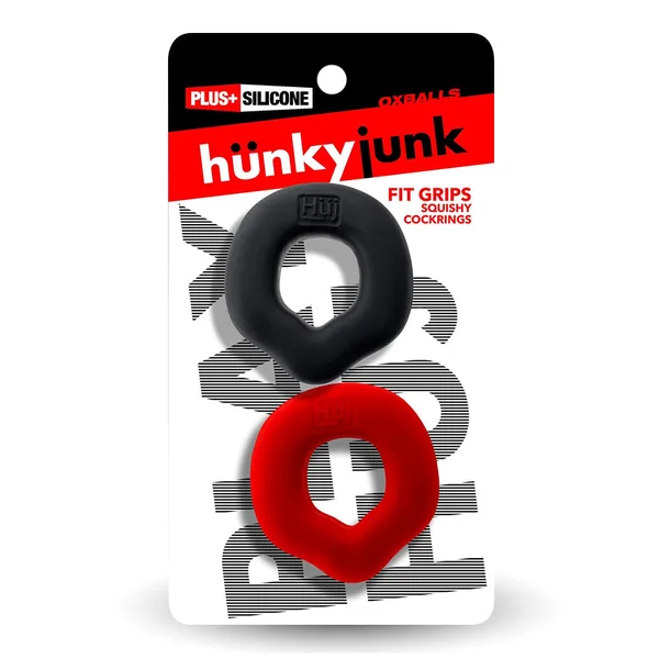 OxBalls Fit Grips 2-Pack Ergo-Fit Cock Rings — image 9 of 9