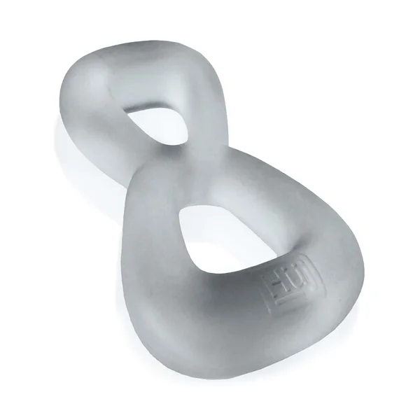 OxBalls Boomerang Double-Ring Cock Ring & Ball Stretcher — image 8 of 10