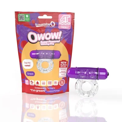 screaming o 4t owow grape cock ring