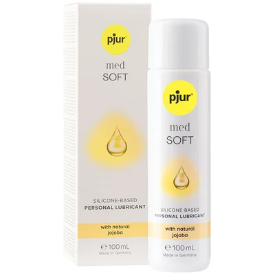 pjur med soft glide silicone based lubricant 100ml