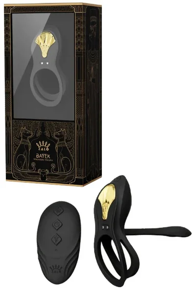 Zalo Bayek 3.9" Vibrating Couples Ring With Remote & App Control — image 4 of 6