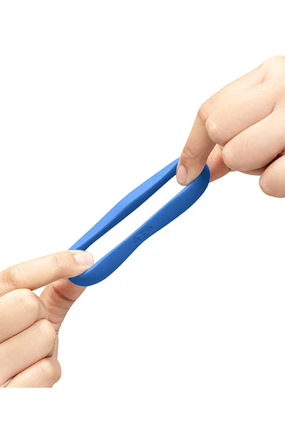B-Vibe Flex Ring Delta Silicone Cock Ring — image 5 of 6
