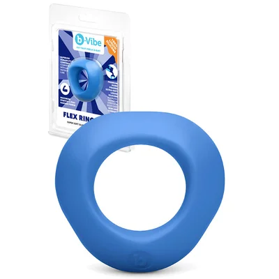 b vibe flex ring delta silicone cock ring