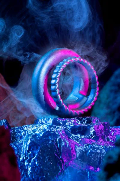 Hueman Jupiter Vibrating Dual Cock & Ball Ring — image 5 of 6