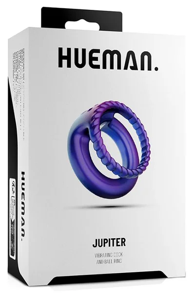 Hueman Jupiter Vibrating Dual Cock & Ball Ring — image 6 of 6