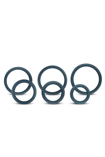 Boners 6 Piece Silicone Cock Ring Set — image 3 of 6