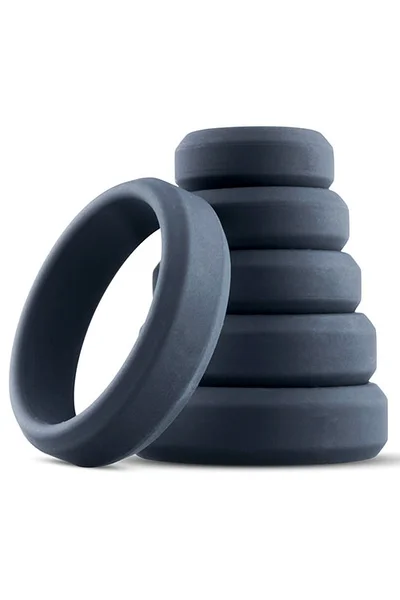 Boners 6 Piece Silicone Cock Ring Set — image 2 of 6