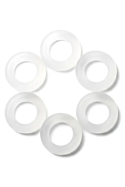 Boners 6 Piece Cock Ring & Ball Stretcher Set — image 3 of 6