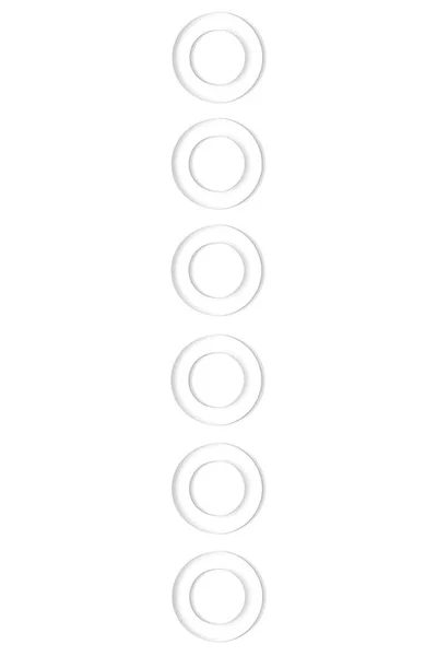 Boners 6 Piece Cock Ring & Ball Stretcher Set — image 4 of 6
