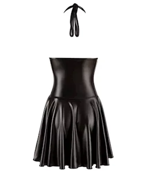 Full Zip Wetlook Dress — image 4 of 4