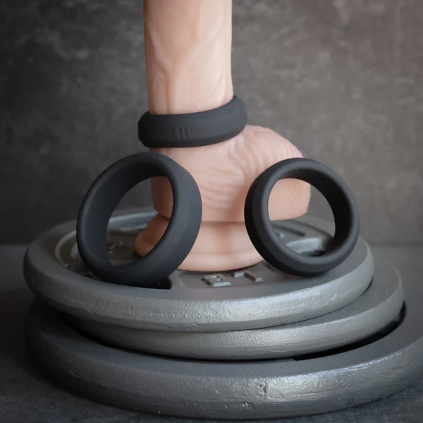 Span Silicone Cock Ring for Firm Fit — image 9 of 22