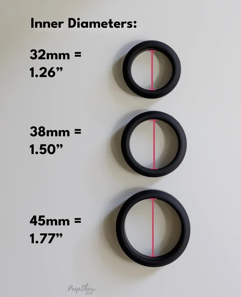 Span Silicone Cock Ring for Firm Fit — image 12 of 22