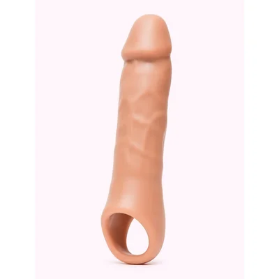 lovehoney mega mighty 2 extra inches penis extender with ball loop flesh tan