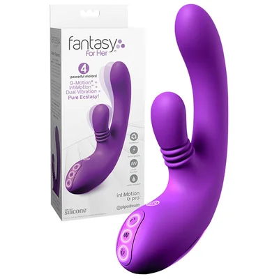 pipedream fantasy for her intimotion g pro 83 come hither swirling rabbit vibrator