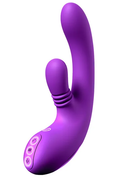 Pipedream Fantasy For Her intiMotion G-Pro 8.3" Come Hither & Swirling Rabbit VIbrator — image 2 of 6