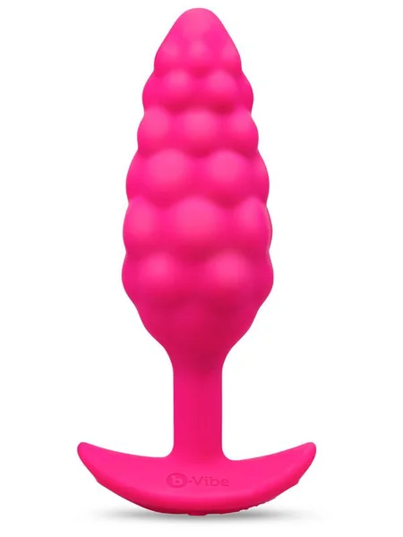 b-Vibe Bump Texture Plug Pink — image 3 of 3